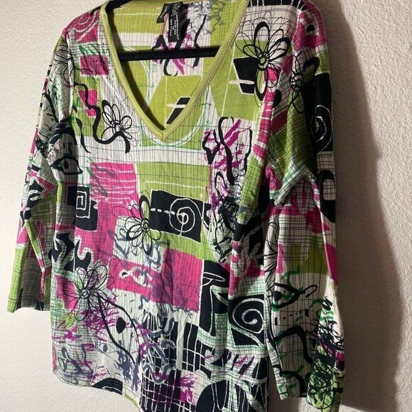 Lynn Ritchie Silk Blend Top - Picture 5 of 7